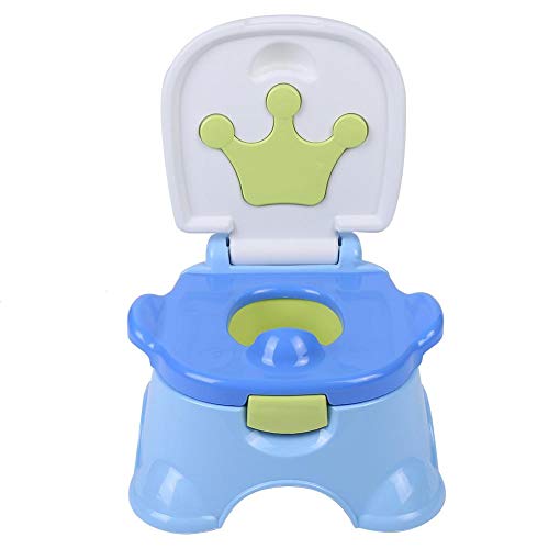 blau//rosa T/öpfchen 2 in 1//Toilettentrainer f/ür kleine Kinder und Babies//Lernt/öpfchen