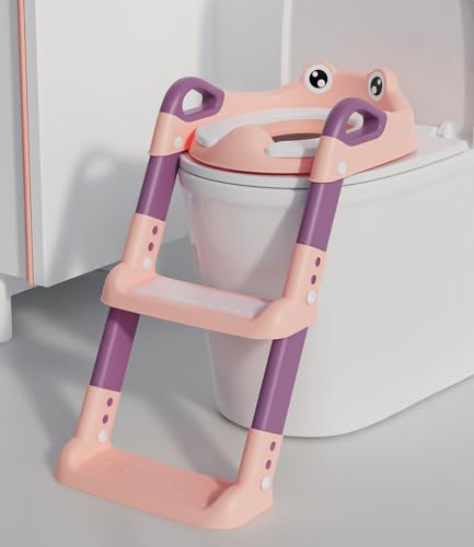 Xespis Toilettensitz Kinder mit Treppe, Toilettentrainer für Kinder